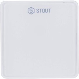 Беспроводной комнатный датчик STOUT C-8r, белый, STE-0101-008010