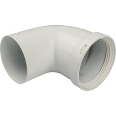 Элемент дымохода STOUT отвод 90° п/м  DN80, SCA-0080-000090