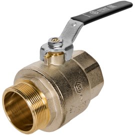 Кран шаровой полнопроходной STOUT ВР/НР ручка рычаг 2, SVB-0003-200050