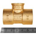 Тройник JINTIAN ВП-ВР-ВП 28x1/2x28 из латуни под пайку, JT-141302812