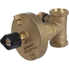 Клапан балансировочный БРОЕН DP DN 025 PN 25 автоматический в комплекте с импульсной трубкой и дренажным краном