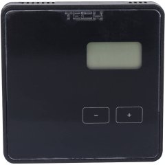 Беспроводной двухпозиционный комнатный терморегулятор, черный TECH ST-294 v2