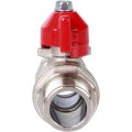Кран шаровой стандартнопроходной STOUT ВР/НР, ручка бабочка 1/2 (красная ручка), SVB-1014-000015