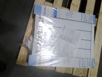 Уцененный товар (нарушена упаковка, скол в верхней части секции): Радиатор биметаллический STOUT ALPHA 500 6 секций боковое подключение (белый RAL 9016), SRB-2310-050006