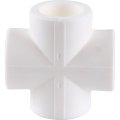 Крестовина Kalde d=25 для полипропиленовых труб под сварку (цвет белый), 3212-crs-250000