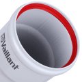 Труба Vaillant DN 80 0.5м белая, 300833