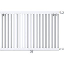 1-но трубчатый стальной радиатор ROMMER RST 1175/12 секций боковое подключение RAL9016, RST-117512-010