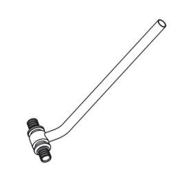 Трубка Т-образная РЕХАУ RAUTITAN 20/500 для подключения к отопительному прибору, 12408611001