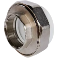 Муфта комбинированная Pro Aqua d=63-2 PP-R разъемная (американка) ВР Белая
