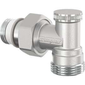 Вентиль Meibes тип AG/N угловой, 1/2 , никел. покр, F10375