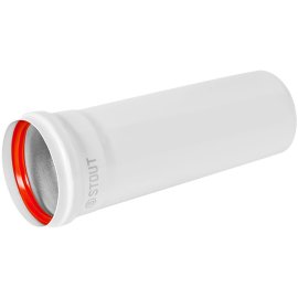 STOUT SCR-0080-000250 STOUT Удлинитель дымохода традиц. D80(п-м), L250, SCR-0080-000250