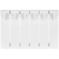 Радиатор биметаллический STOUT VEGA 200 6 секций боковое подключение (белый RAL 9016), SRB-1310-020006