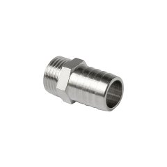 Штуцер Pro Aqua D 1/2 x 10 под шланг резьбовой, Н, 16-m15-10x