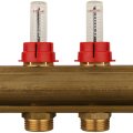 Коллектор в сборе с расходомерами на 8 выходов TIEMME 1х3/4 ЕК