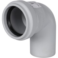 Отвод канализационный бесшумный STOUT D58х87,5°, SKB-0012-005887