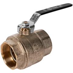 Кран шаровой полнопроходной STOUT ВР/ВР ручка рычаг 2