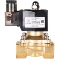 Клапан электромагнитный (соленоидный) двухходовой РОСМА СК-11-20 G3/4, НЗ, 220В, прямого действия, корпус - латунь, уплотнение - NBR, 00000011326