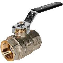 Кран шаровой полнопроходной STOUT ВР/ВР ручка рычаг 1