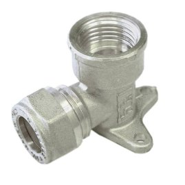 Водорозетка TIEMME обж-В 10х1/2 (пласт.кольцо), 1200097