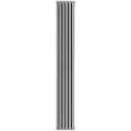 Радиатор алюминиевый STOUT Anteprima 2000 6 секции универсальное подключение (серый), SRA-3120-20000806