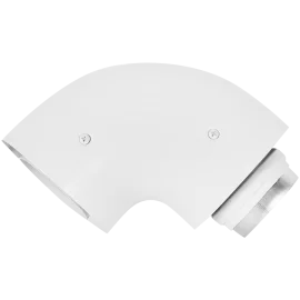 Начальный участок традиц. 90° универсальный коаксиальный ROMMER D60(м-м)/100(п-п) (кроме Immergas и Navien Deluxe 75/100 стар.)