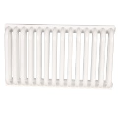 2-х трубчатый стальной радиатор ROMMER RST 2030/14 секций боковое подключение RAL9016