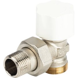 Корпус угловой термостатический для пластиковых труб LUXOR thermo tekna RS 212 1/2, 12122100 (69122100D)