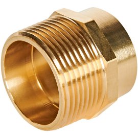 Переход JINTIAN ВП-НР 35x11/4 из латуни под пайку, JT-1424335114