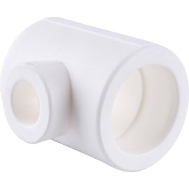 Тройник переходной Kalde 40х20х40 для полипропиленовых труб под сварку (цвет белый), 3212-tio-402040