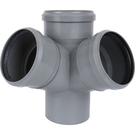 Крестовина двухплоскостная Sinikon D110/110/110*67° Valsir, 512001