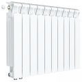 Радиатор биметаллический RIFAR MONOLIT VENTIL 500 MVL 10 секций нижнее левое подключение (белый RAL 9016), 3RM50.VL-10