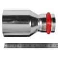 Муфта ROMMER переходная НПр-ВПр, 54х35, из нержавеющей стали прессовой, RSS-1020-005435