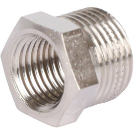 Футорка STOUT никелированная 3/8X1/4, SFT-0029-003814