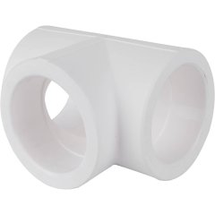 Тройник Kalde d=63 для полипропиленовых труб под сварку (цвет белый)
