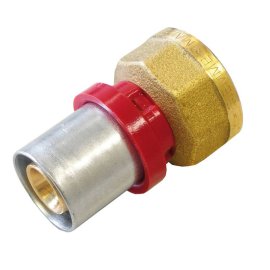 Муфта TIEMME с внутренней резьбой 16x1/2 для металлопластиковых труб прессовой, 1650030