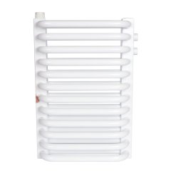 2-х трубчатый радиатор стальной ROMMER RST 2030/12 секций нижнее правое подключение RAL9016