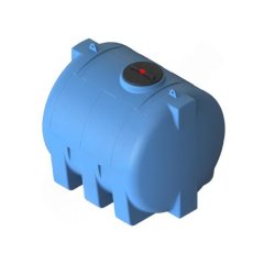 Емкость АНИОН 3000л МН стационарная с фланцем и крышкой с  клапаном, МН3000ФК2