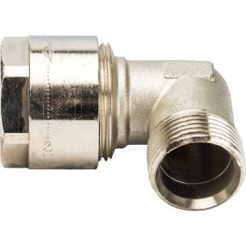 Угольник 90 с нар.резьбой Prandelli Multyrama (32х3,0х1) для металлопластиковых труб винтовой, 103.05.13.2