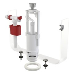 Выпускной комплект AlcaPlast со стоп кнопкой, SA2000 1/2 CHROM