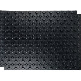 Мат для теплого пола STOUT с бобышками черный 1100х800х1 (без теплоизолирующего слоя), SMF-0001-110800