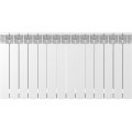 Радиатор биметаллический RIFAR BASE 500 14 секций боковое подключение (белый RAL 9016), 1RB50-14