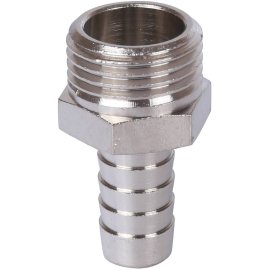 Штуцер STOUT НР никелированный 1/2 x12, SFT-0067-001212