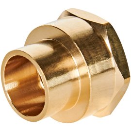 Переход JINTIAN ВП-ВР 18x3/4 из латуни под пайку, JT-142701834