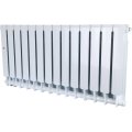 Радиатор биметаллический STOUT Space 500 14 секций нижнее правое подключение RAL9016, SRB-0320-050014