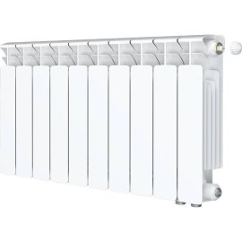 Радиатор биметаллический RIFAR BASE VENTIL 350 BVR 10 секций нижнее правое подключение (белый RAL 9016)