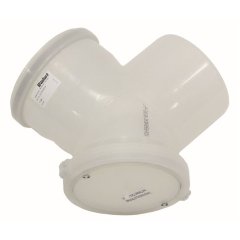 Отвод Vaillant с ревизионным отверстием и крышкой-160mm(каскад), 0020095554