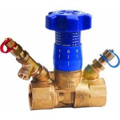 Клапан балансировочный Cimberio 787ОТDP 1 PN25 BB ручной с тройником для трубки