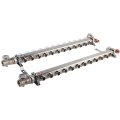 Коллектор из нержавеющей стали в сборе без расходомеров ROMMER 12 выходов, RMS-3210-000012