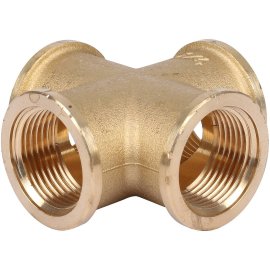 Крестовина TIEMME ВВ 3/4 для стальных труб резьбовой, 1500065