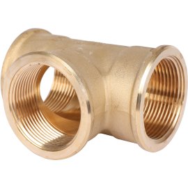 Тройник TIEMME ВВ 11/2 для стальных труб резьбовой, 1500078